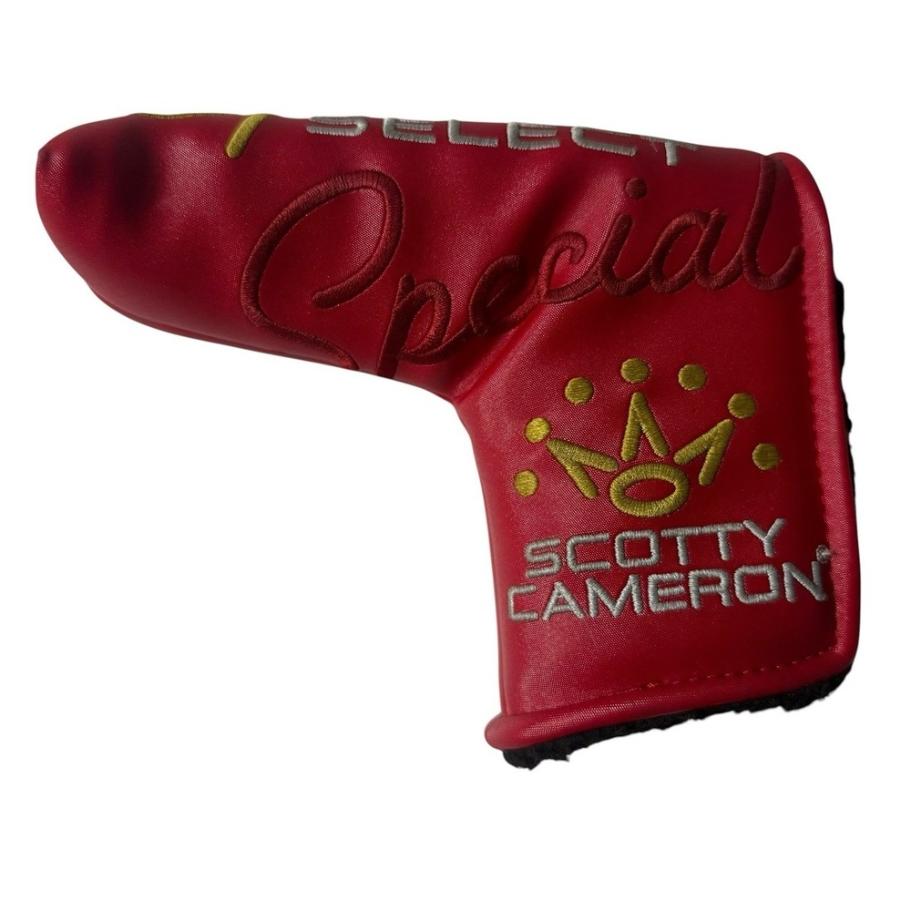 Titleist Scotty Cameron Special Select Blade Putter Headcover Cover Red